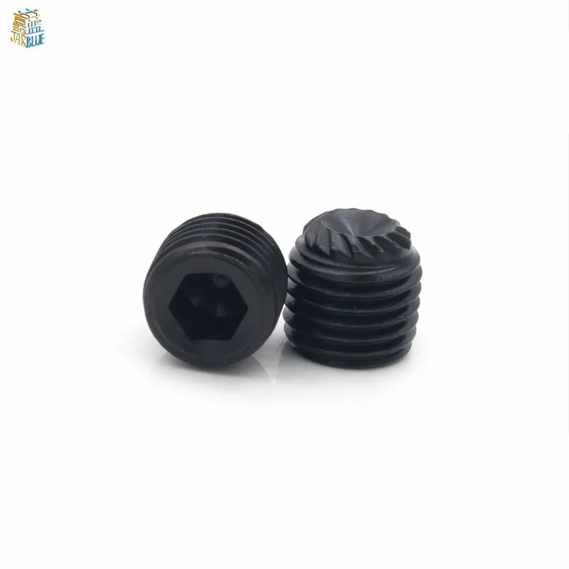 10-50Pcs M3 M4 M5 M6 DIN916K grade 12.9 Alloy steel Hex Socket Set Screws Grub Screw