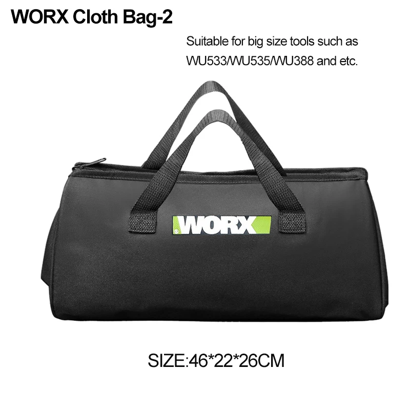 Original WORX Power Tool Storage Cloth Bag Portable Tool Bag Accessory Cloth Bag