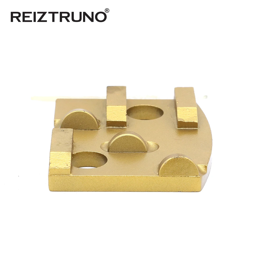 REIZTRUNO 2*1/2PCD 3 segments for Ronlon diamond tools floor polishing and grinding pads for Concrete Epoxy Removal