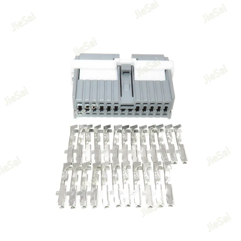 24 Pin MG653537-4 Automotive Connector Female Wire Electric Connector With Terminals