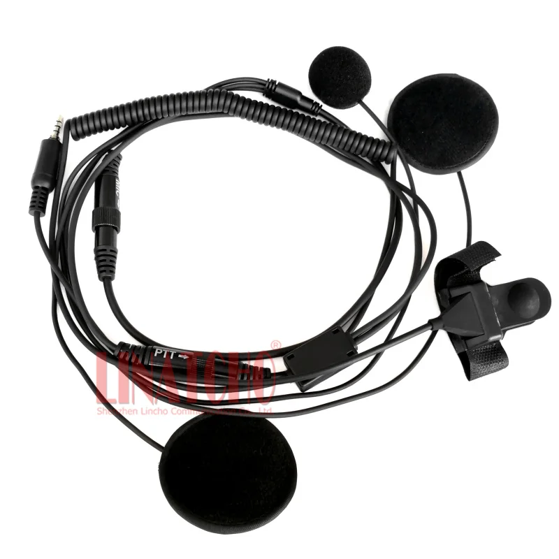 finger PTT VX-170 VX-177 VX-6R VX-7R motorcycle helmet walkie talkie two way radio headphone headset