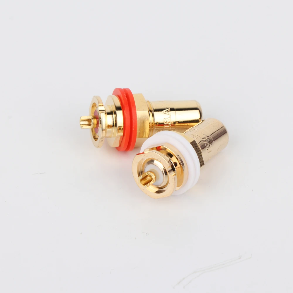 4pcs hifi audio CMC 816-U RCA female Jack RCA Terminal Sockets Gold Plated jack hi-end RCA female connector