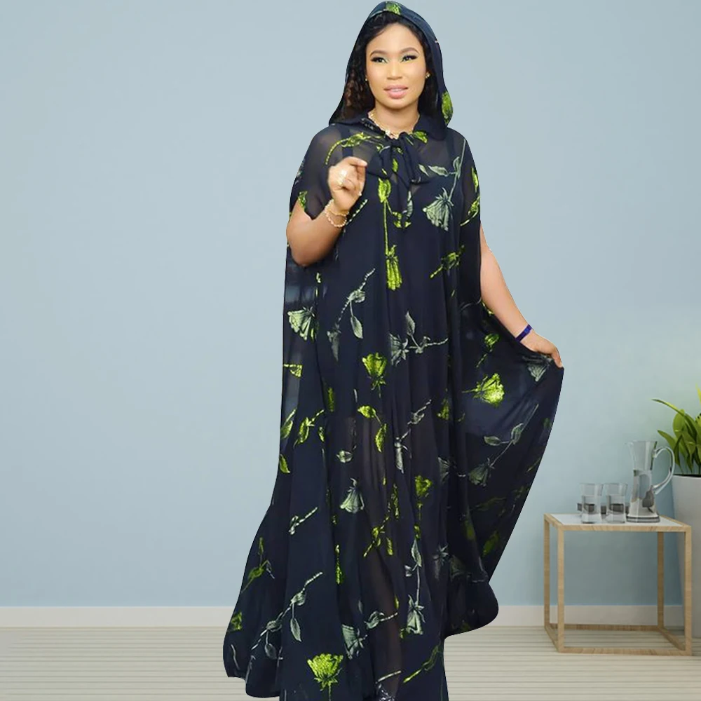 maxi-dresses-for-women-summer-2021-african-fashion-nigerian-flowers-print-bat-sleeve-muslim-female-robe-hooded-vestidos-elegant