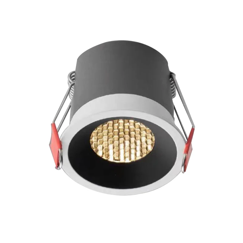 Intelligent Voice Control Dimming And Color Matching Narrow Edge  COB Embedded Living Room Bedroom Spotlight