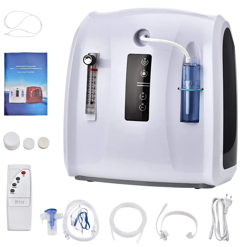 

Oxygen Inhaler Household Oxygen Concentrator Generator O2 Bar for Home Use Atomization