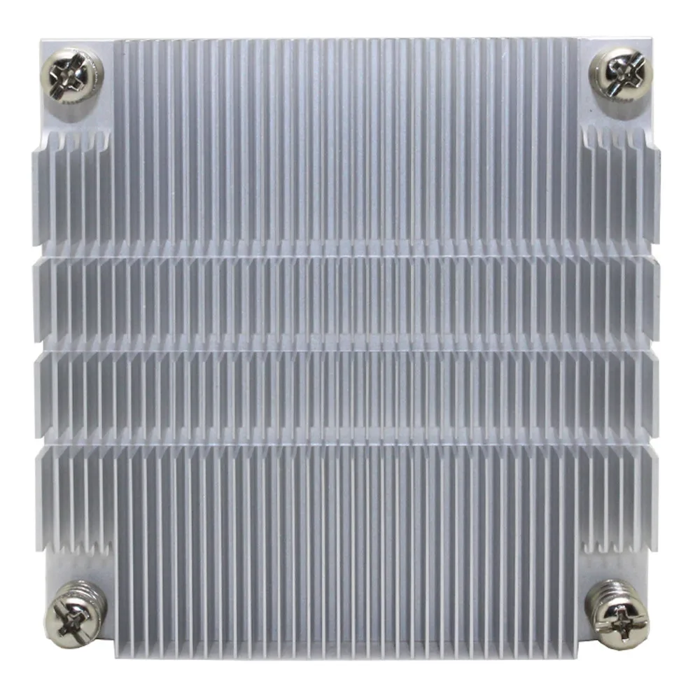 1U Server CPU-Kühler Aluminium-Kühlkörper für Intel 1150 1155 1156 I3 I5 I7 Passive Kühlung – Detail 7