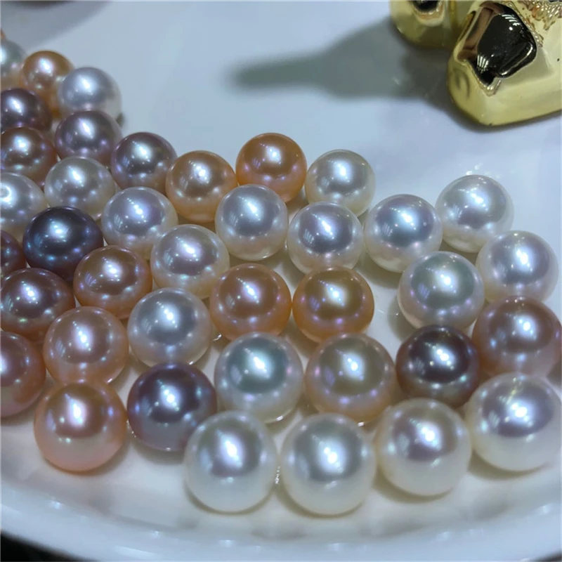 

Freshwater Edison Pearl 4A High Quality Big Size 10-14mm No/Half/Full Hole Natural Loose Pearls for DIY Pendant Earrings Jewelry