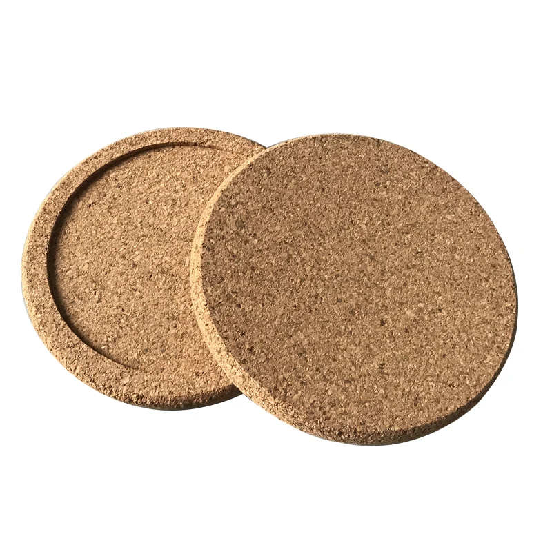 

Free shipping first class exquisite cork tablemat bar tools cup mat drink coasters 100pcs/lot dia 10cm thickness 1cm