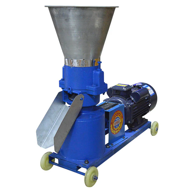 KL-125 Pellet Mill Multi-function Feed Food Pellet Making Machine Household Animal Feed Granulator4KW 220V/ 380V 60kg/h-100kg/h