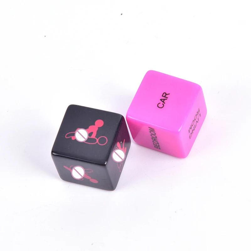 2 Pcs Sex Dice Position Fun Adult Sexy Posture Couple Lovers Humour Game Toy Adult Erotic Love Sex Dice Novelty Party Gift