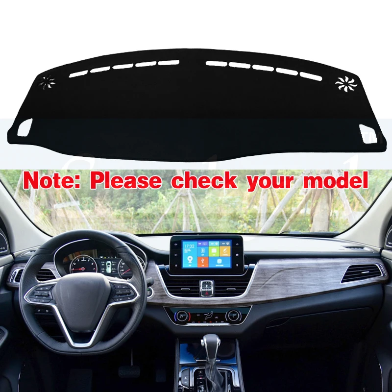 For Wuling Cortez Baojun 730 2017 2018 2019 Anti-Slip Mat Dashboard Cover Pad Sunshade Protect Dashmat Carpet Dash Accessories