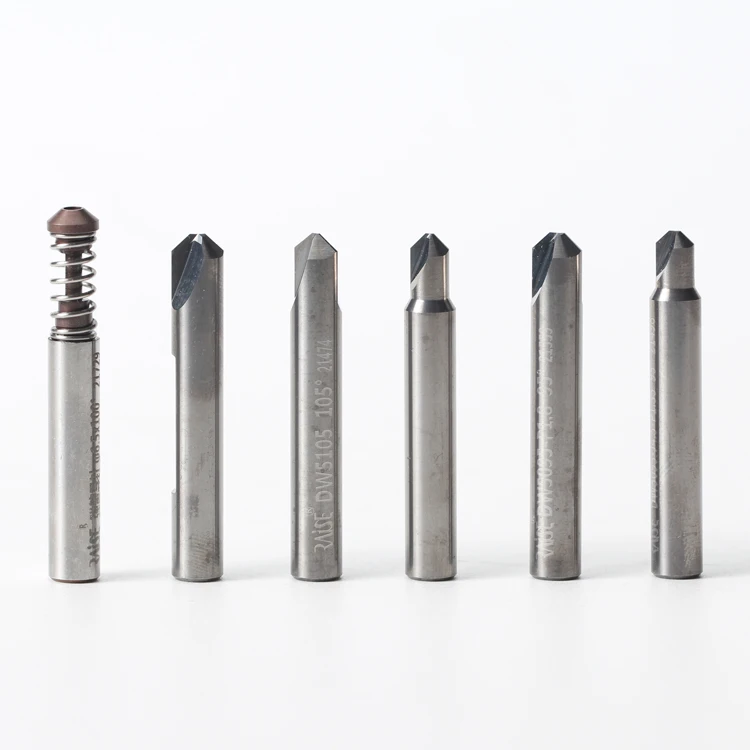 Raise Lengyan Carbide  End Mill Cutter Drill Bits For All Key Cutting Machine Locksmith Tools