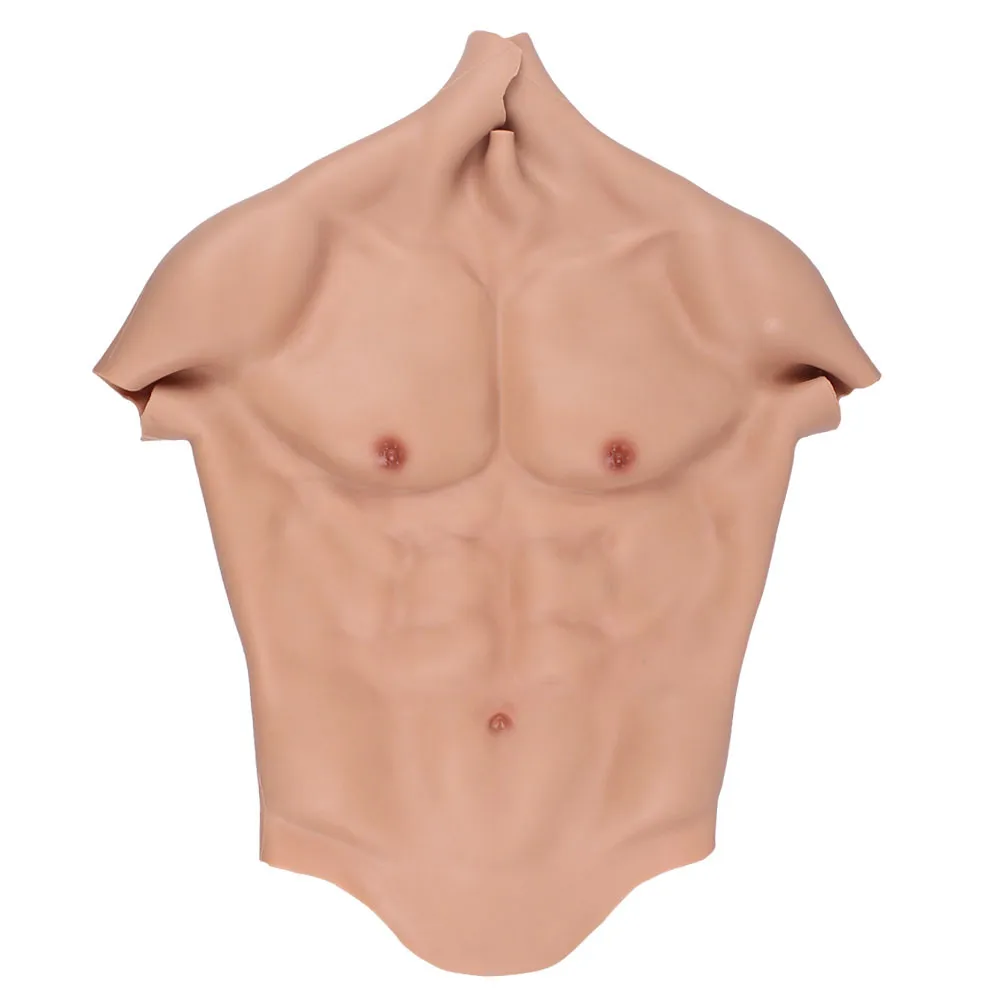 Silicone Fake Muscle Crossdresser Realistic Macho Muscle Suit Simulation Muscles Cosplay Realistic Artificial Muscle Man