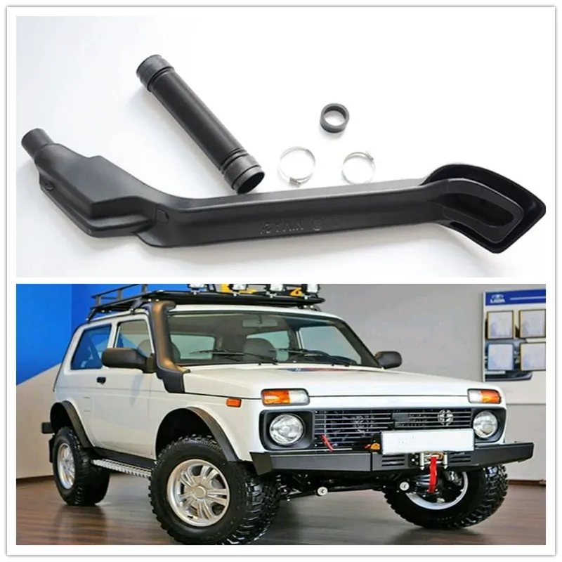 

4x4 EXTERIOR EXTRA PARTS RIGHT SIDE KIT AIR INTAKE SNORKEL PIPE KIT LLDPE FIT FOR NIVA21 LADA NIVA (MOTOR CAPACITY.1.6-1.4)