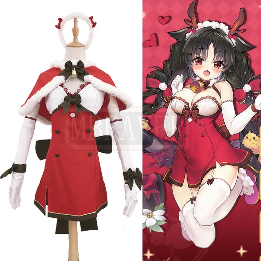 

Game Azur Lane IJN Oshio Cosplay Costume Party Christmas Halloween Custom Made Any Size