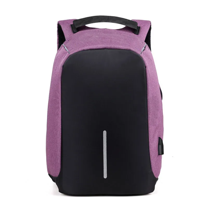 Men Laptop Rucksack Travel Backpack Women Large Capacity Business USB Charge College Student School Shoulder Bags Anti-theft Bag