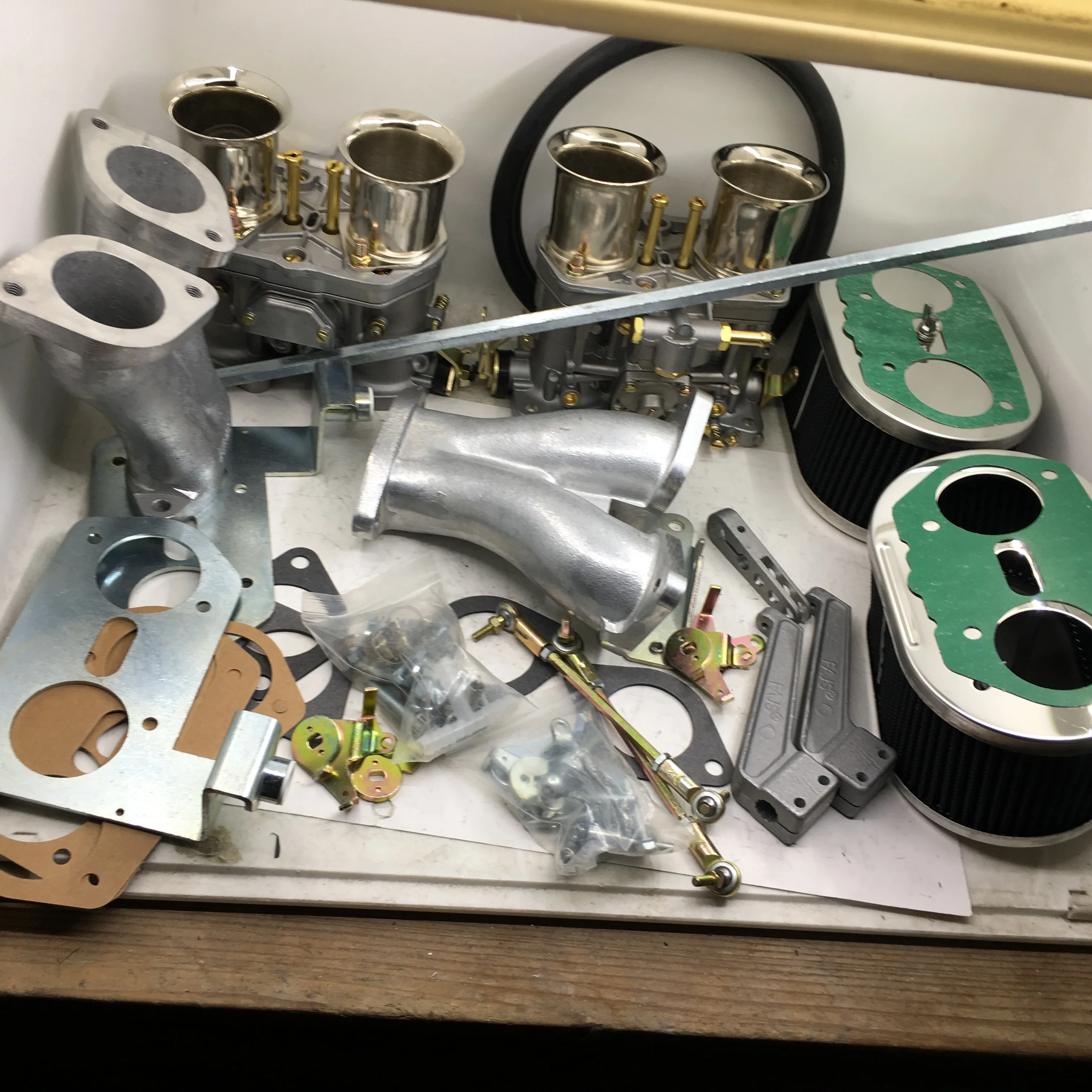 SherryBerg carburettor carb conversion kit for VOLKSWAGEN VW 40 IDF DUAL PORT TWIN 40IDF ECON KIT K1317 FAJS WEBER EMPI