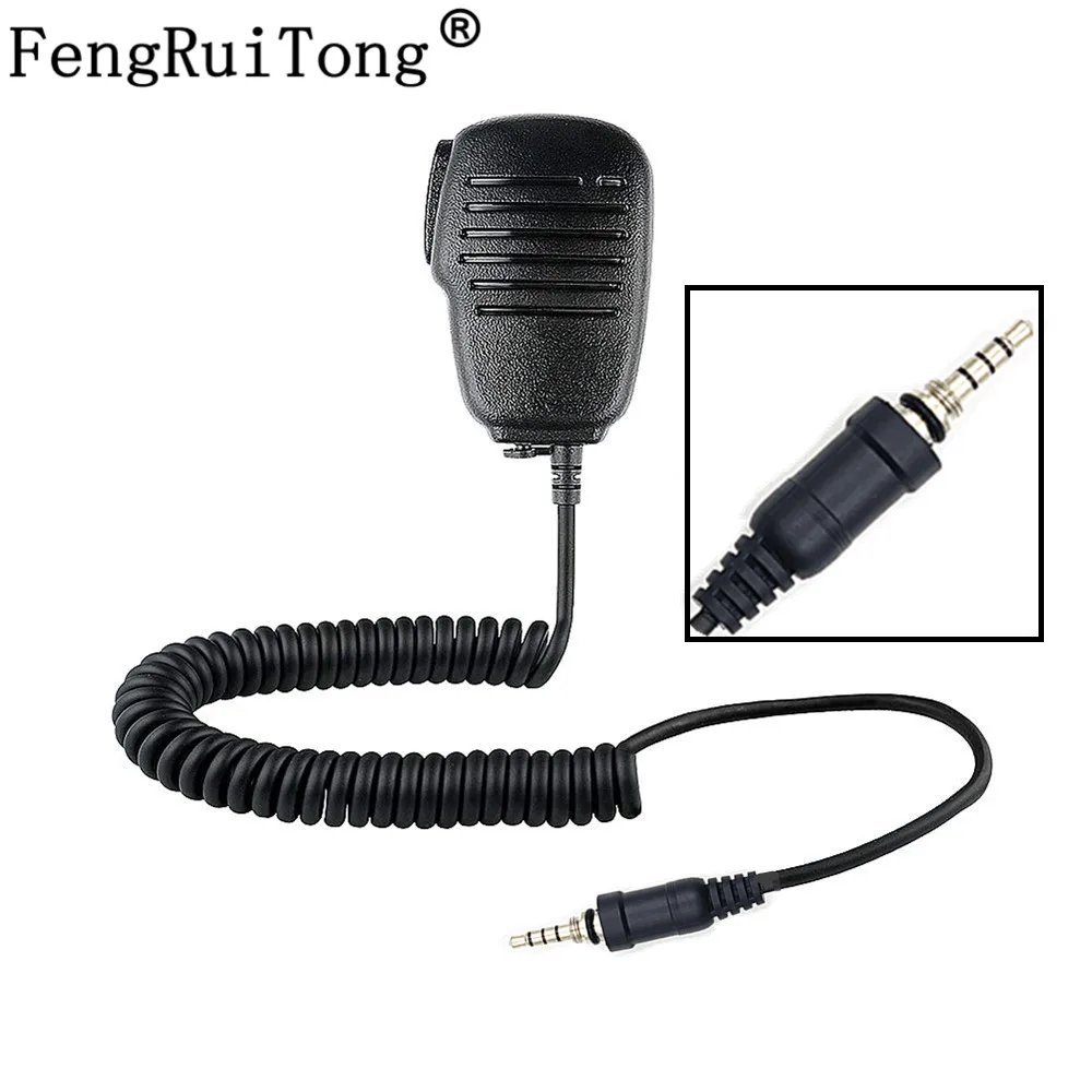 Handheld Speaker Microphone For Yaesu Vertex VX-6R VX-7R VX6R VX7R FT-270 FT-270R VX-127 VX-170 Walkie Talkie Radio Mic