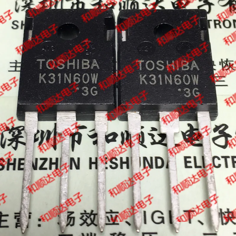 Original New / 2pcs / TK31N60W K31N60W  TO-247 600V 31A