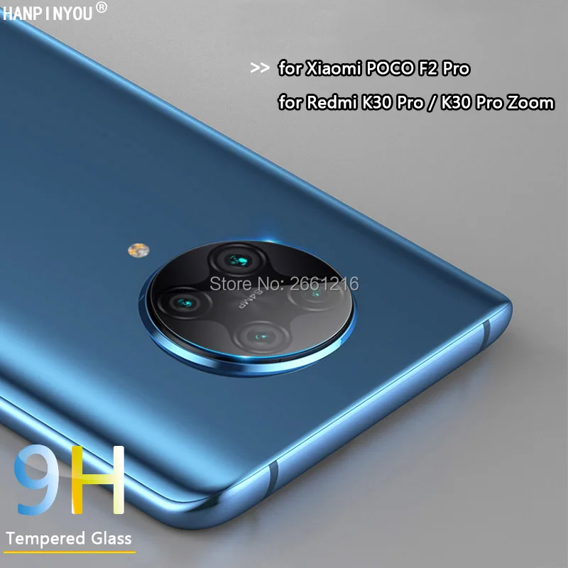 For Xiaomi POCO F2 Pro Redmi K30 Pro / K30 Pro Zoom Clear Tempered Glass 9H 2.5D Back Camera Lens Premium Screen Protector Film