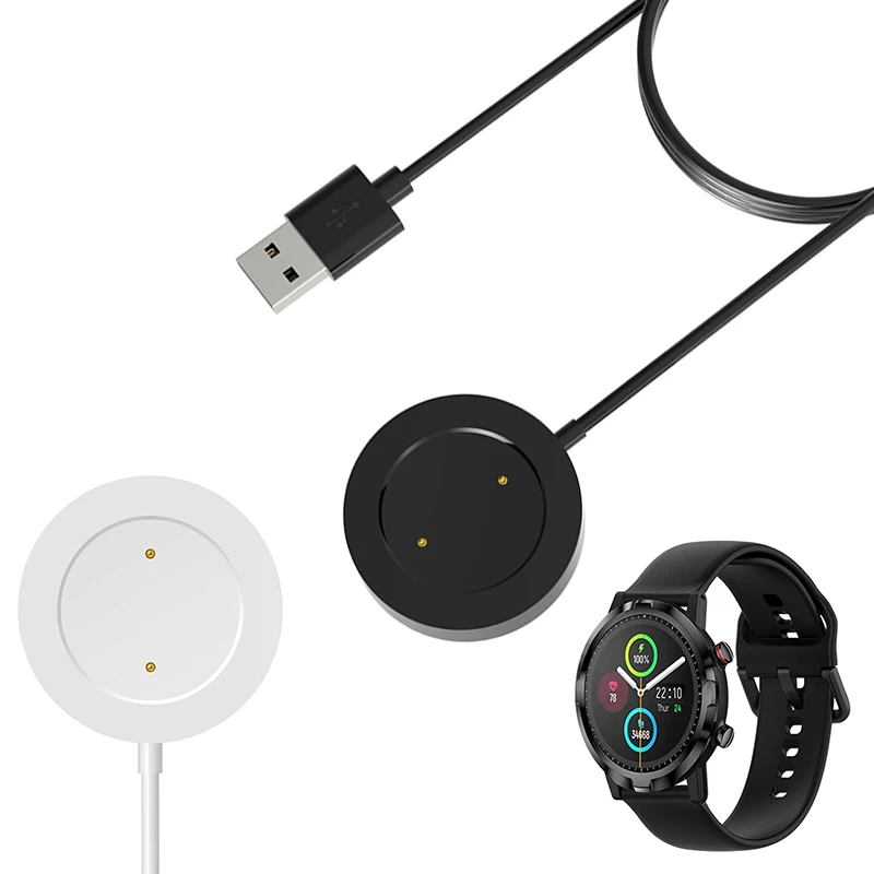 스마트 워치 독 충전기 어댑터 USB 충전 케이블 충전 코드 Xiaomi Youpin Haylou RS3 LS04 스포츠 스마트 워치 액세서리