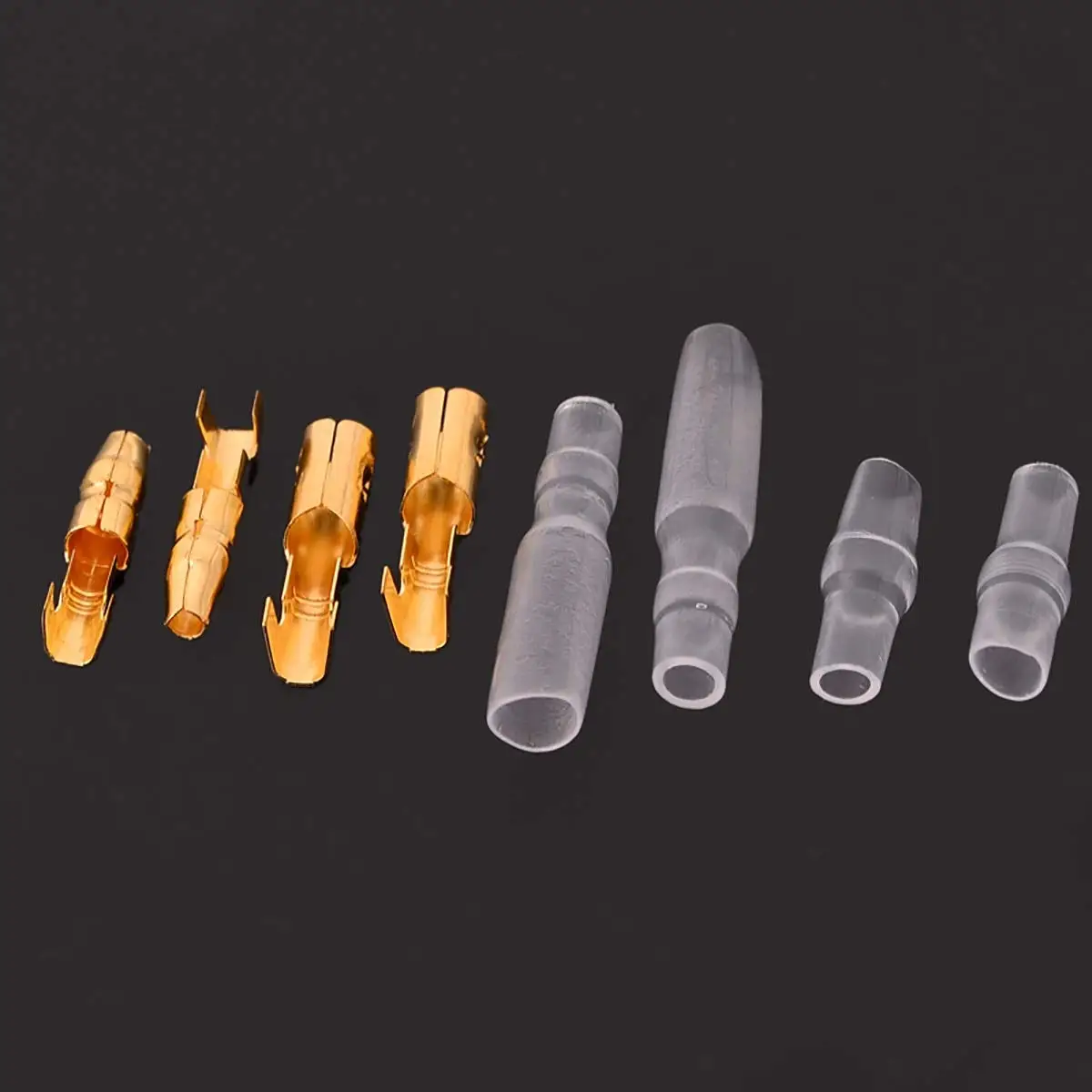 120pcs 3.5MM Male-female Connection Terminal With Insulating Cover For Fast Wire Connector and Jacket