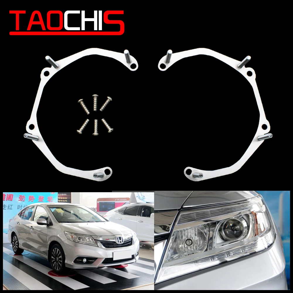 

TAOCHIS Adapter Frame Headlights Transition Bracket For HONDA CRIDER 2013-2017 Install Hella 3R G5 Projector Lens Modification