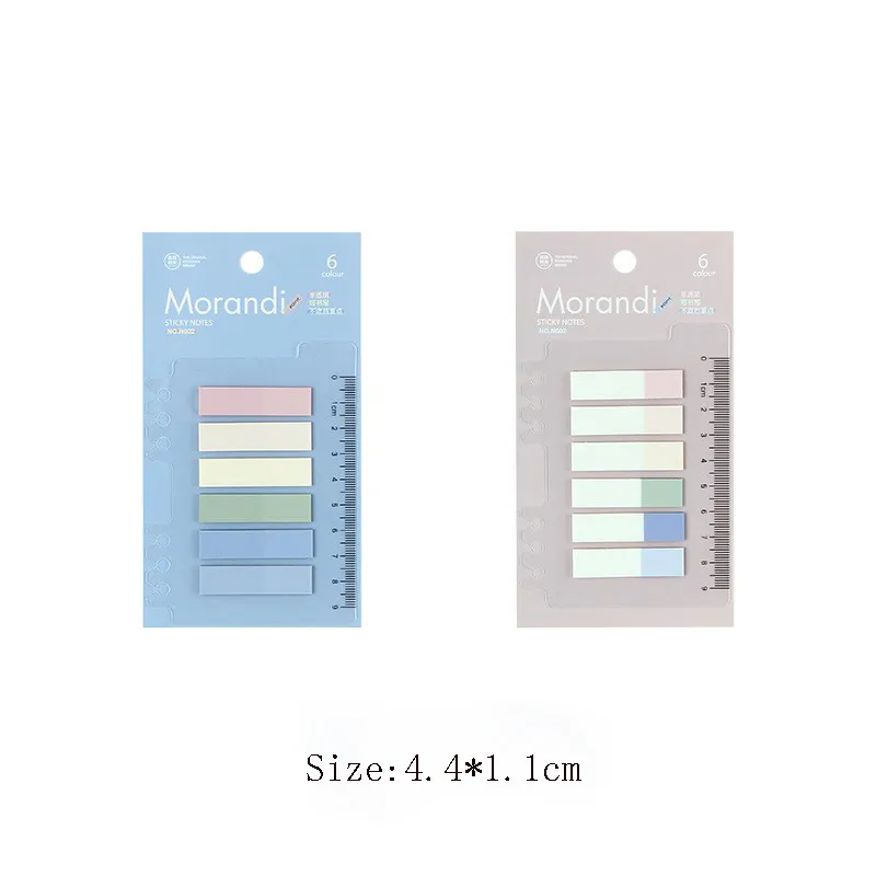 Morandi 1pc Sticky Tabs Index Tabs, Page Markers Repositionable Tape Flags For Books,Binders File Folders Sticky Notes Bookmarks