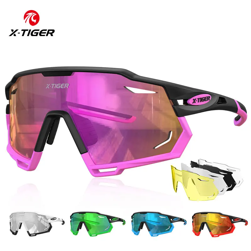 X-TIGER Women Cycling Sunglasses Outdoor Sports Polarized Sunglasses UV Protection MTB Bike Eyewear For Bicycle Accessories