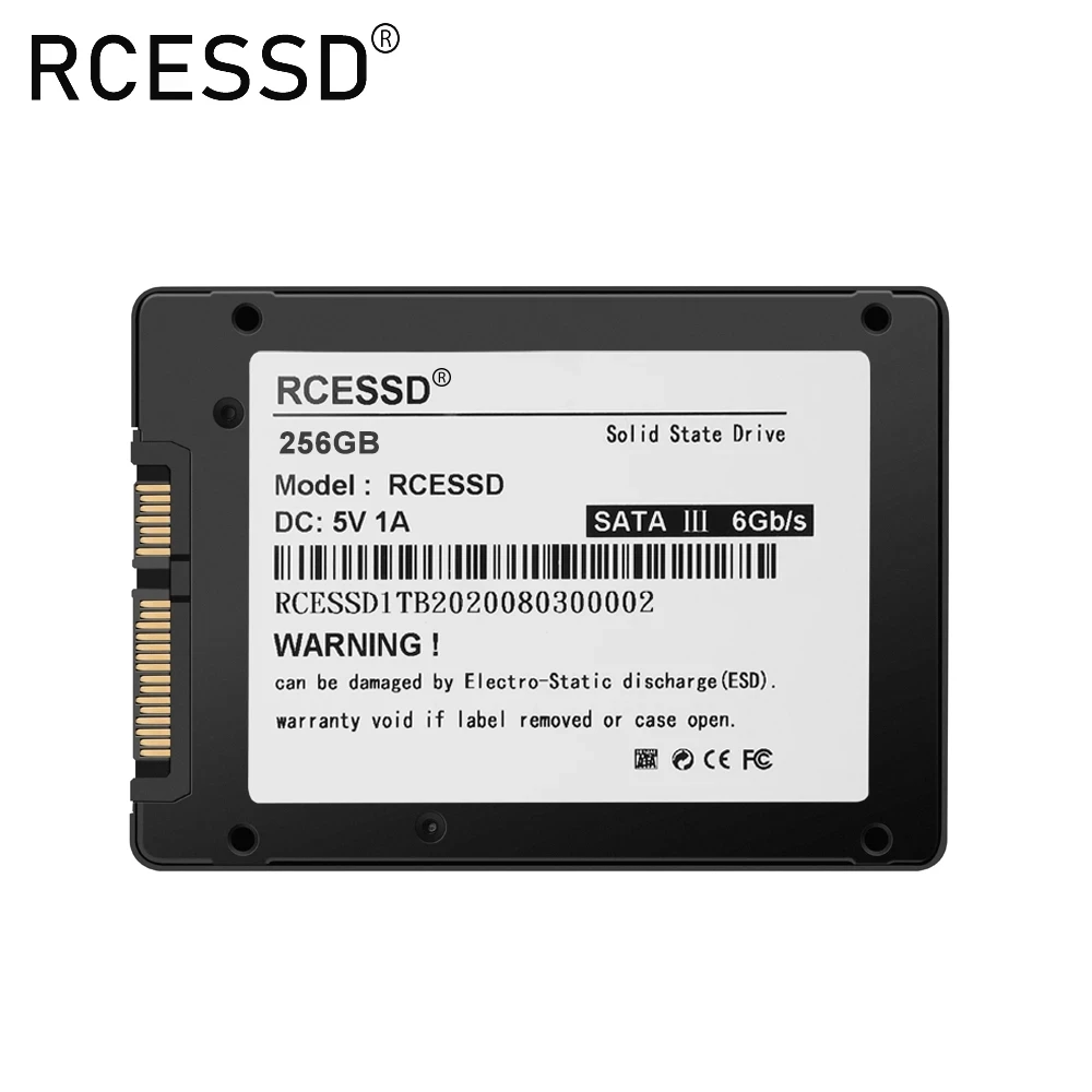 RCESSD 2.5 ''Sata3 Ssd 1TB 120gb 128gb 240gb 256gb 64gb 480gb 512GB Hdd disco rigido interno a stato solido per Laptop e Desktop