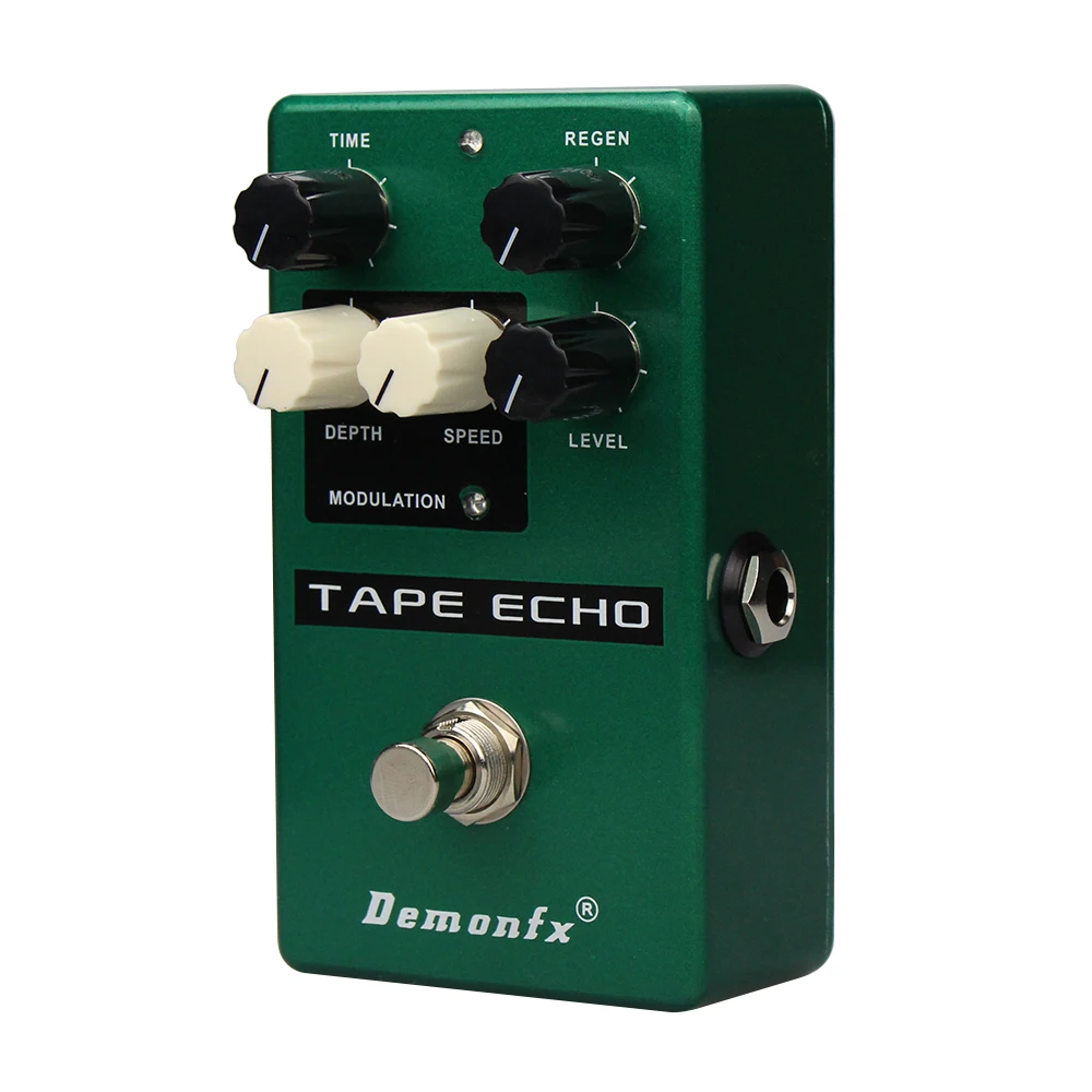 TAPE ECHO Guitar Effect Pedal TAPE ECHO Delay Chorus With True Typass-Demonfx