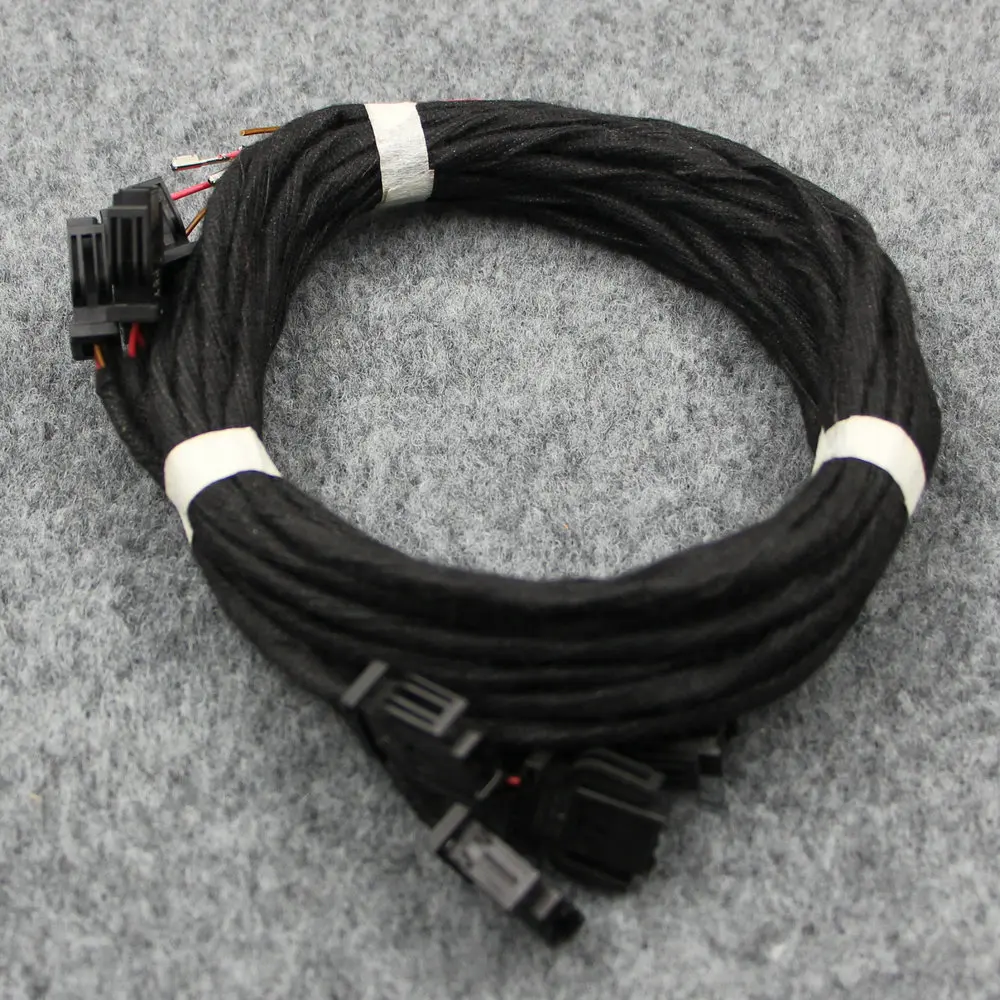 

Применимо к дверной лампе Audi-i C5 A6 A4 Q5 Q7, предупреждающая дверь, лампа, прожектор, провод, Кабельная вилка 8KD 947 411 8KD 947 415