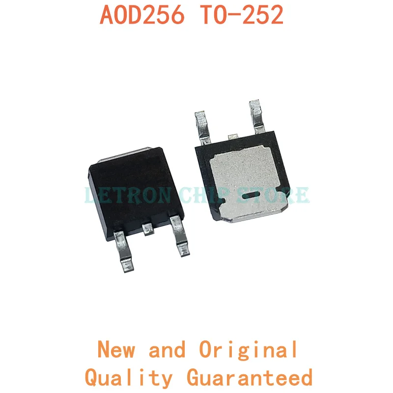 10pcs AOD256 TO-252 D256 TO252 MOSFET N-CH 150V 19A original and new IC