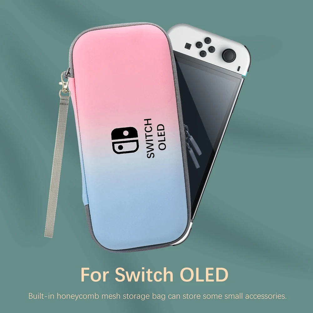 Crystal Clear Case Kit Voor Nintendo Switch Oled Draagtas Reistas Pouch Cover Voor Ns Oled Game Console Bescherming Harde case