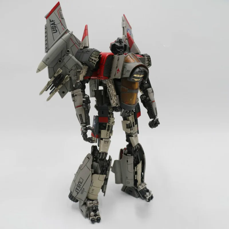 

Transformation Toy Fighter Deformation Machine SX-01 Hornet Gaiden Movie Version Lightning Starscream Full-coating Model