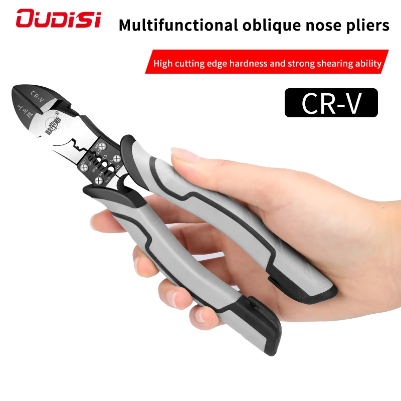 OUDISI pinze diagonali universali multifunzionali pinze ad ago strumenti Hardware tronchesi universali pinze spellafili