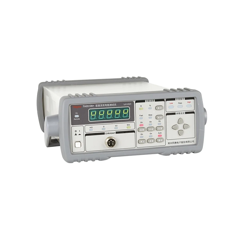 TH2512B+ DC Resistance Tester for Components Measurement