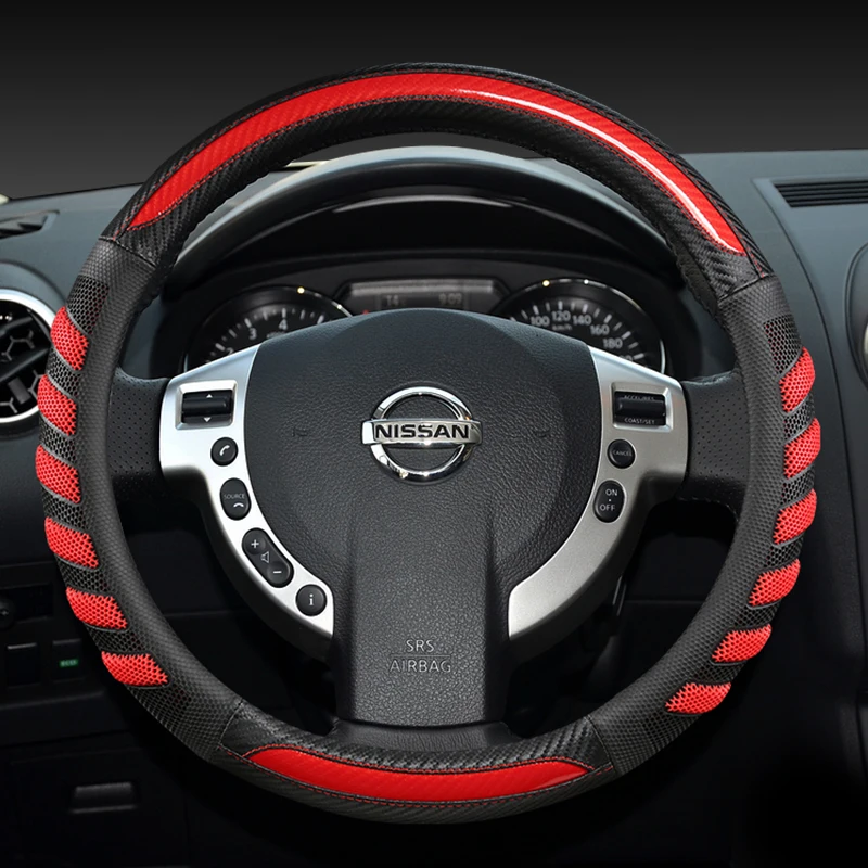 

Car Steering Wheel Cover Car accessories Suitable for Nissan qashqai j10 Almera n16 tiida march kicks Steering-wheel Covers