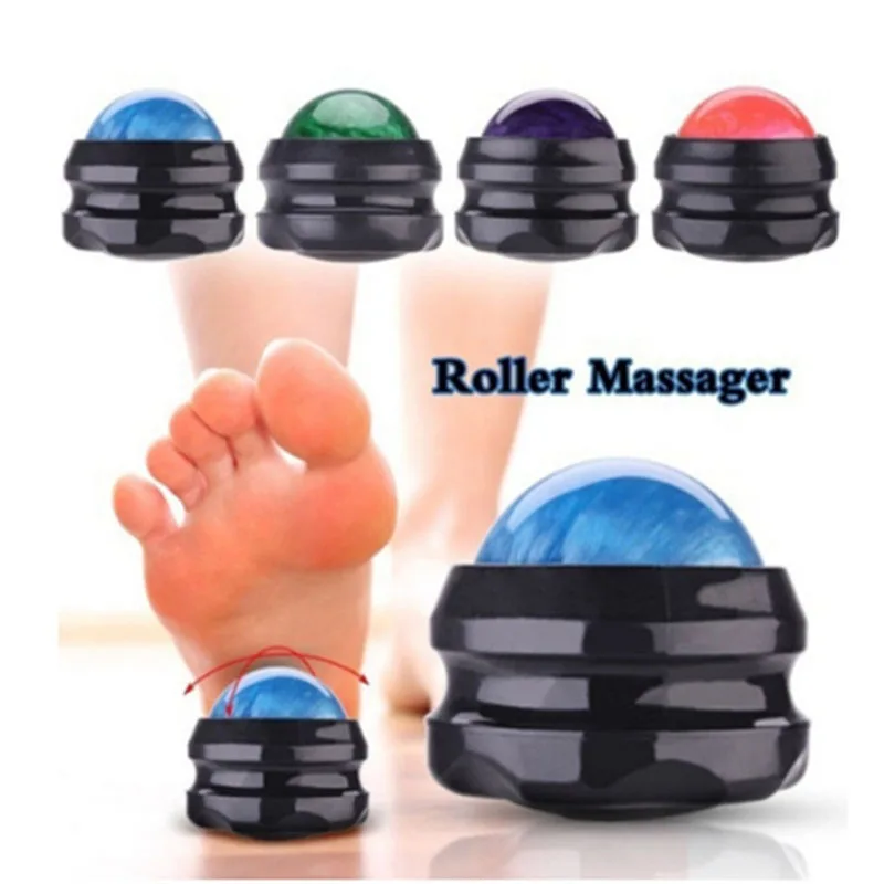 Koude Massage Roller Ball Body Massager Fitness Yoga Oefening Ontspannen Pijn Verlichten Nek Taille Draagbare Ijs Fysiotherapie Bal