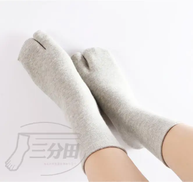 5 Pairs Tabi-socks Two-toed Sock Finger Toe Cotton Men Women Clogs Wear Antibacterial