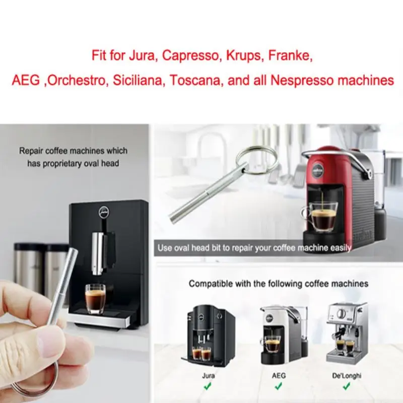 เครื่องช่วยซ่อมเครื่องชงกาแฟ Nespresso แบบหัวกลมแม่เหล็ก ใช้ได้จริงกับปัญหาที่พบบ่อย