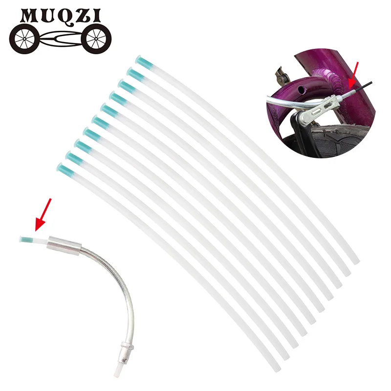 MUQZI 10pcs Bike V Brake Noodles Internal Catheter Brake Replaceable Oiling Catheter Odorless Mountain Road Folding Bicycle