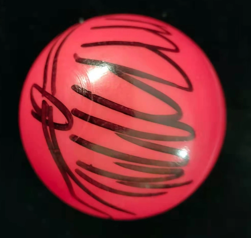 signed EXO Park Chanyeol autographed concert ball K-POP 7CM 012021B