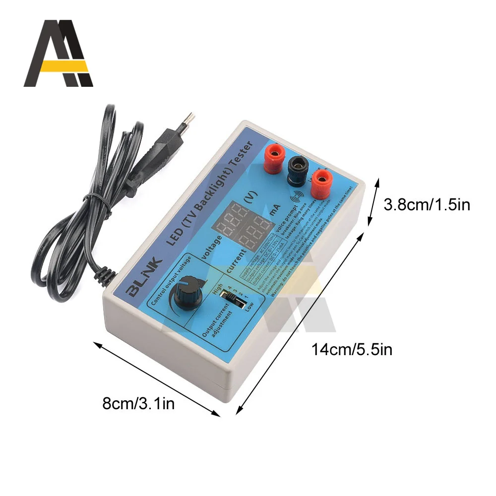 0-230V Output LED TV Backlight Tester Multipurpose LED Strips Beads Test Tool with Current Voltage Display for LED Application