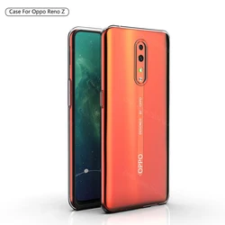 Case For Oppo Reno Z TPU Silicon Clear Fitted Bumper Soft Case for Oppo Reno Z Transparent Back Cover