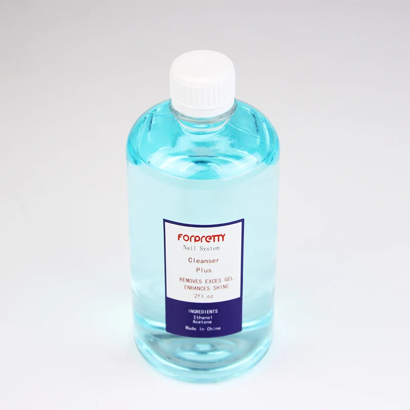 Smalto gel 500ml Sgrassatore artistico per unghie Detergente per rimozione Vernis A Ongle Cleanser Plus Removedor De Esmalte Para Unhas Bottiglia