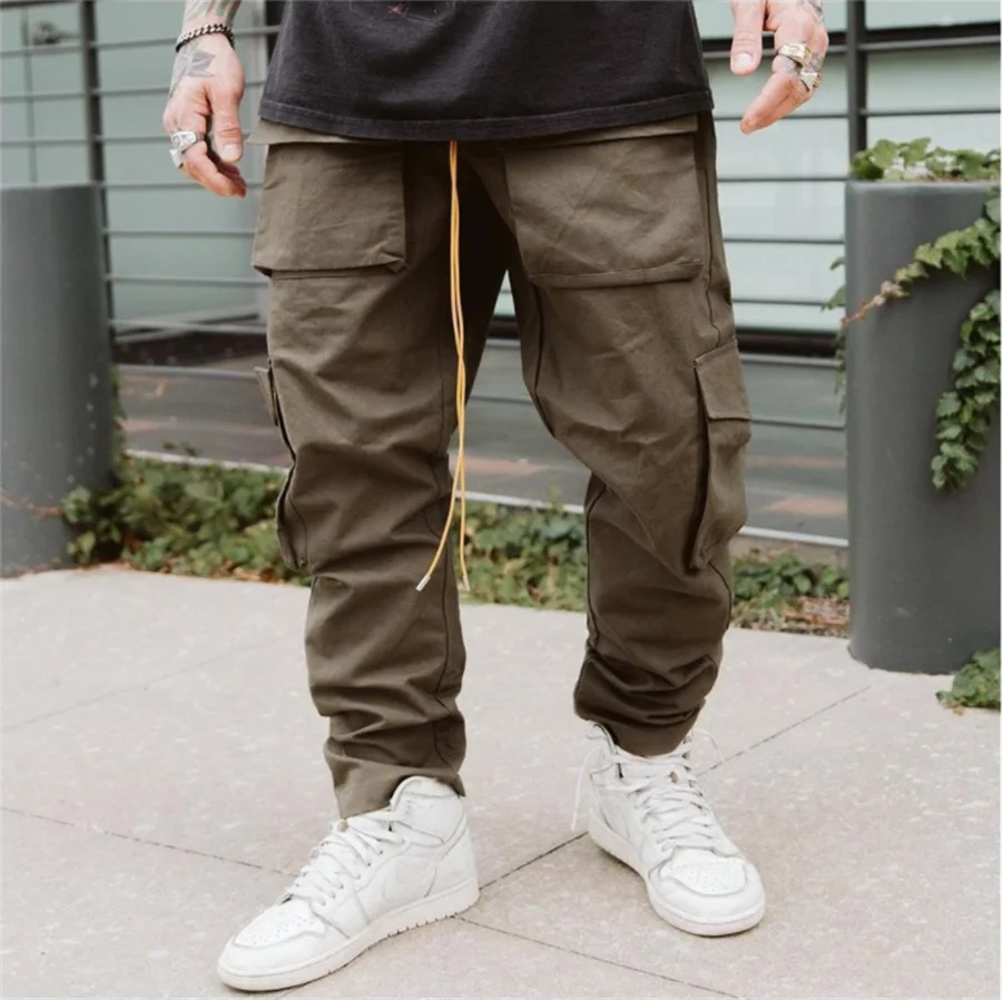 Seasonless Authentics Wedstrijd Mannen Wilde Cargo Broek Tactische Kleding Techwear Broek Voor Mannen Tokyo Avengers Militaire Overalls