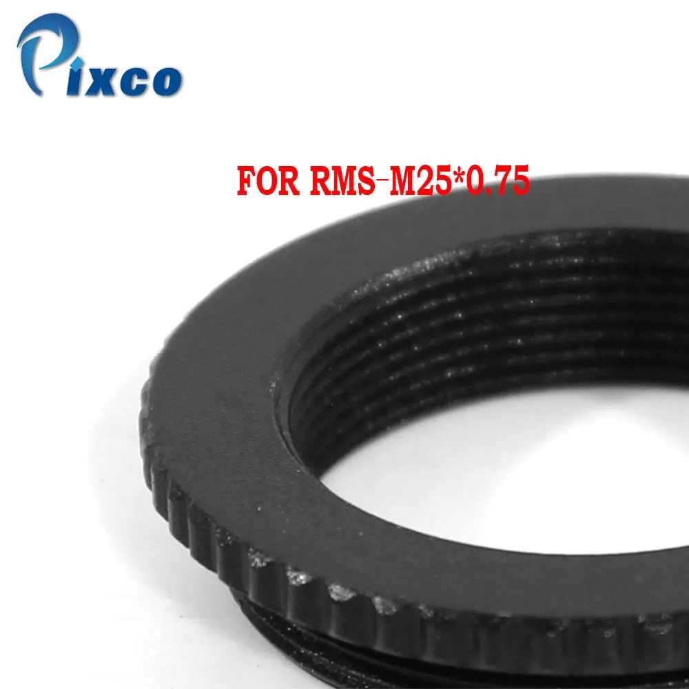 Pixco-Adaptador de rosca hembra M25 X0.75 a RMS, accesorio para Nikon, leica, objetivo a RMS