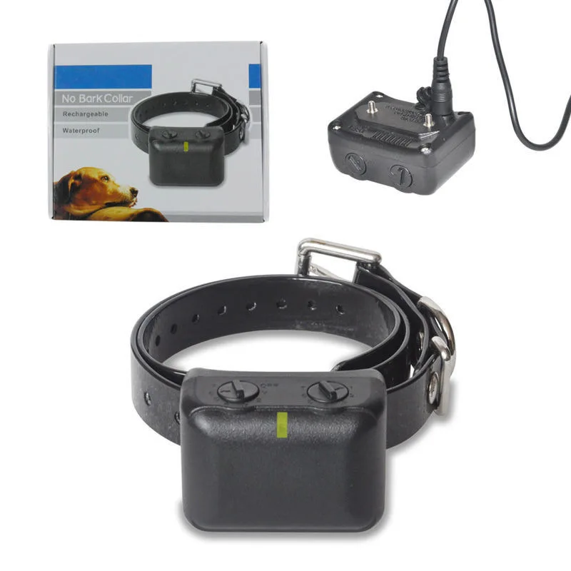 Hot Sell Dog trainer Shock Vibra Rechargeable And Waterproof Electric Pet Dog Training Collar 40% off