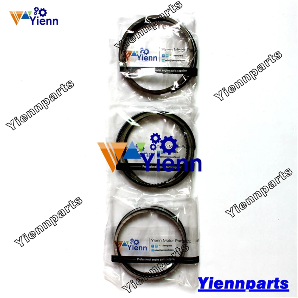 S3D84-3 S3D84-5 Piston Ring Set For Komatsu Excavator Forklift Diesel Engine Repair Parts